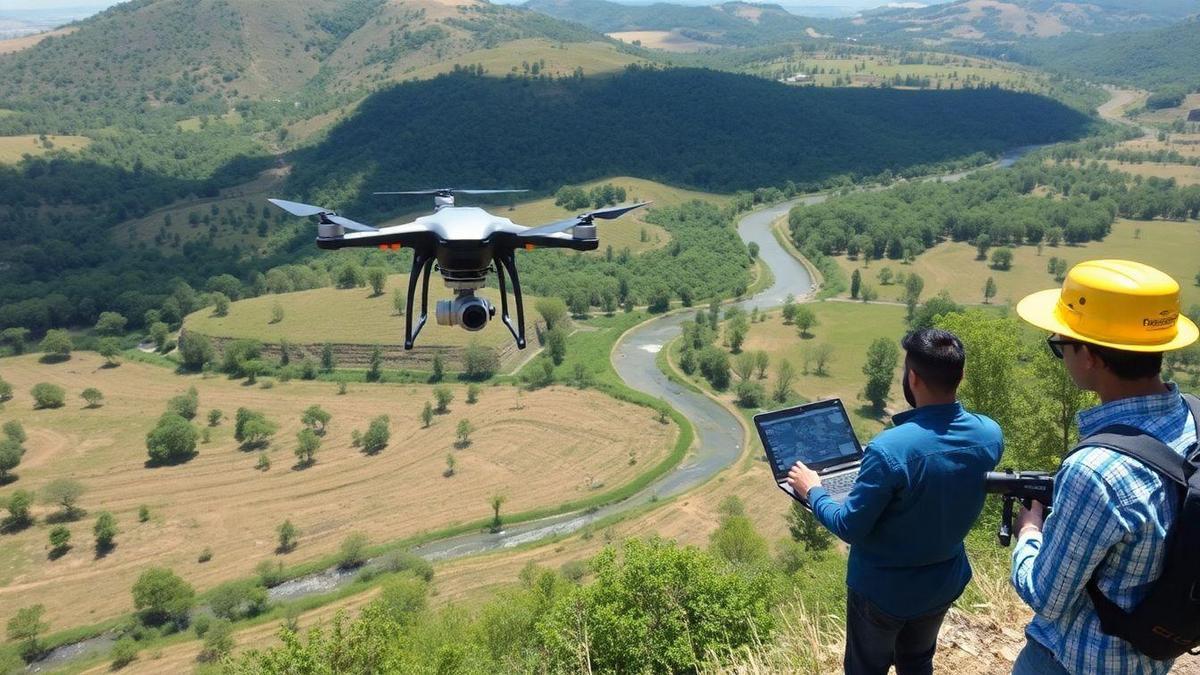 O que é o serviço de topografia com drone?