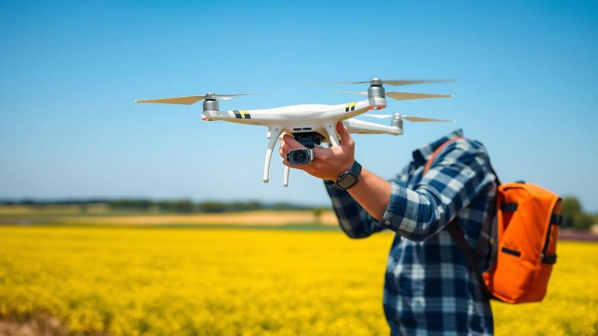 O que faz um piloto de drone de topografia?