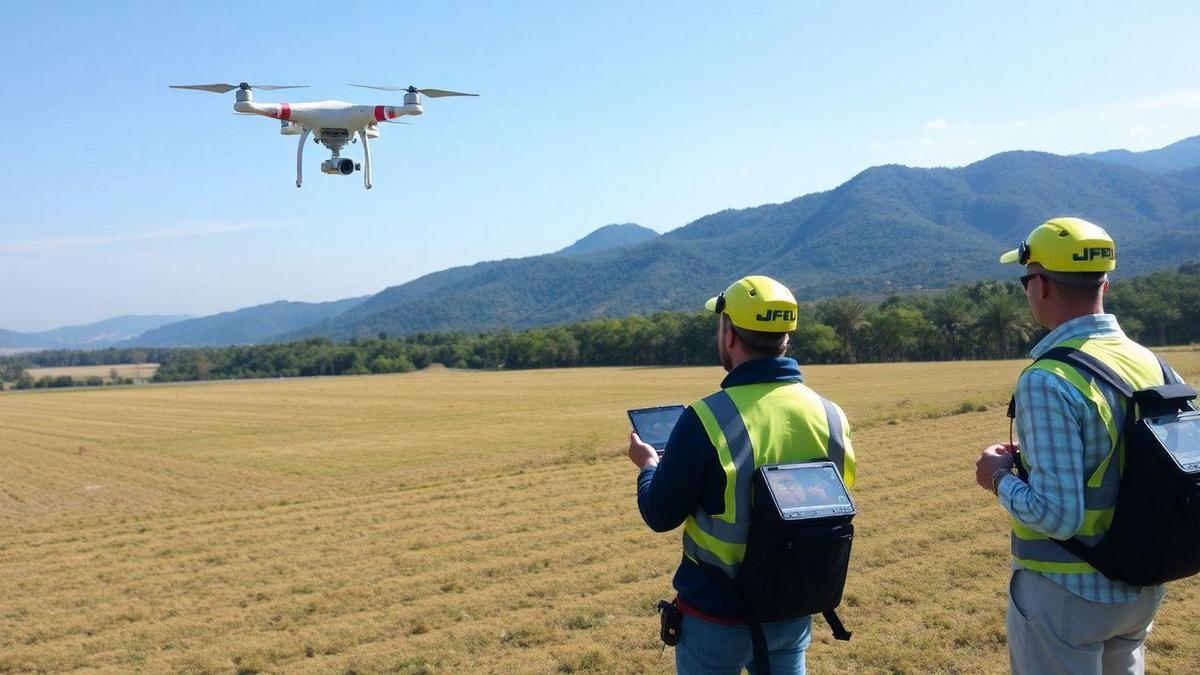 O que são Serviços Com Drone Na Topografia?