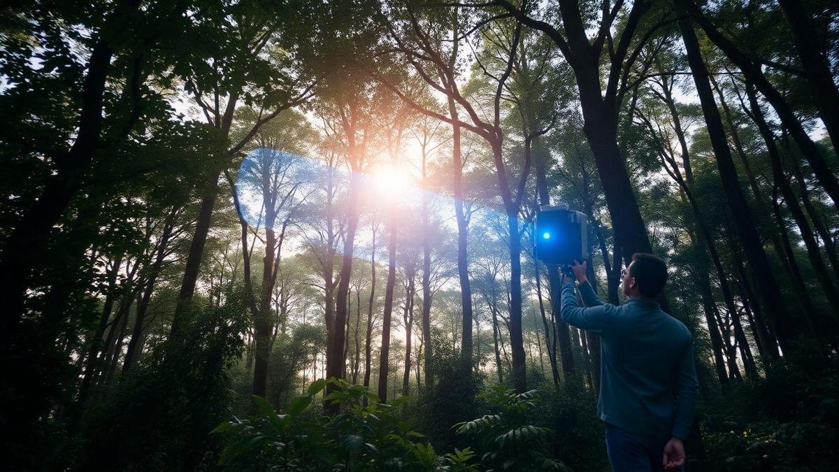 Vantagens do uso de Laser Scanner no inventário florestal
