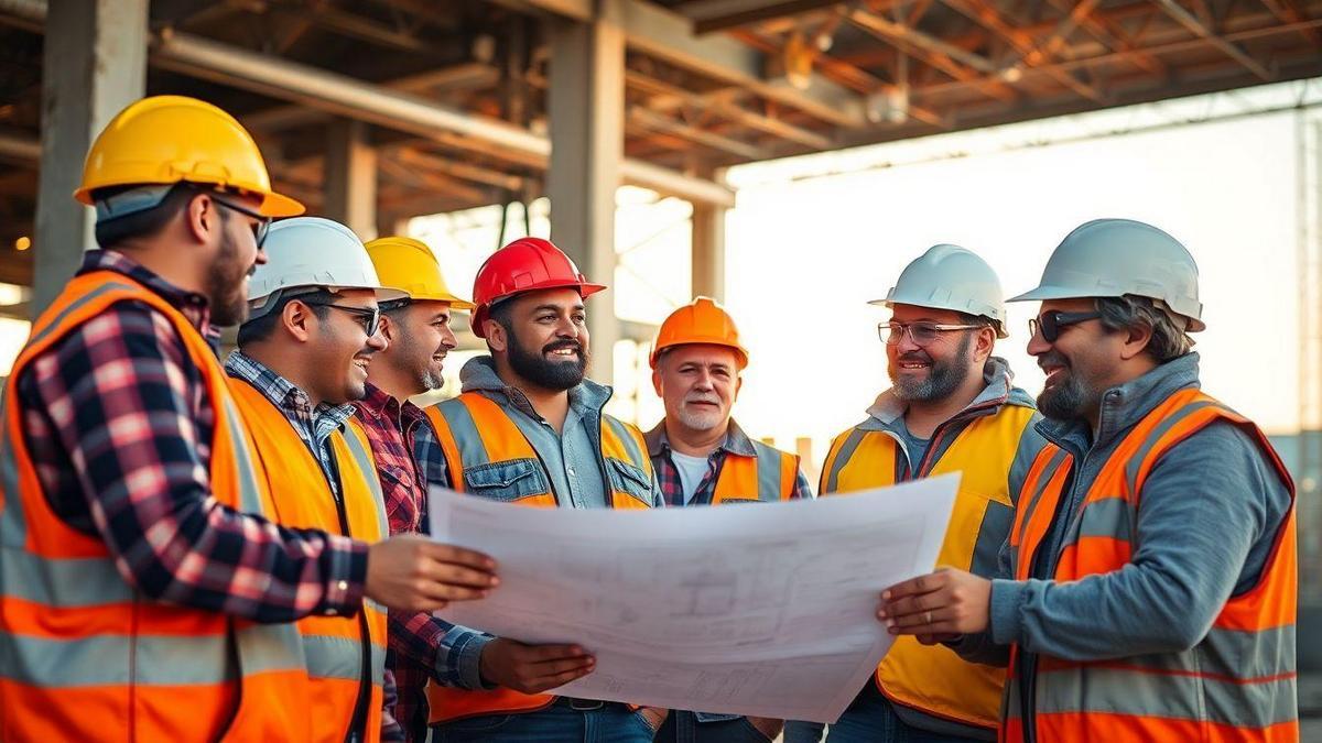 Benefícios trabalhadores construção: o que você pode esperar