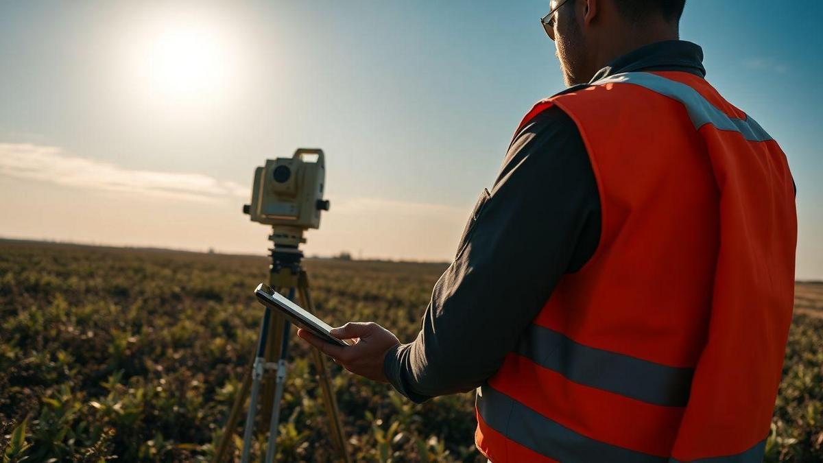 Boas práticas de campo ao usar um marco geodésico com RTK