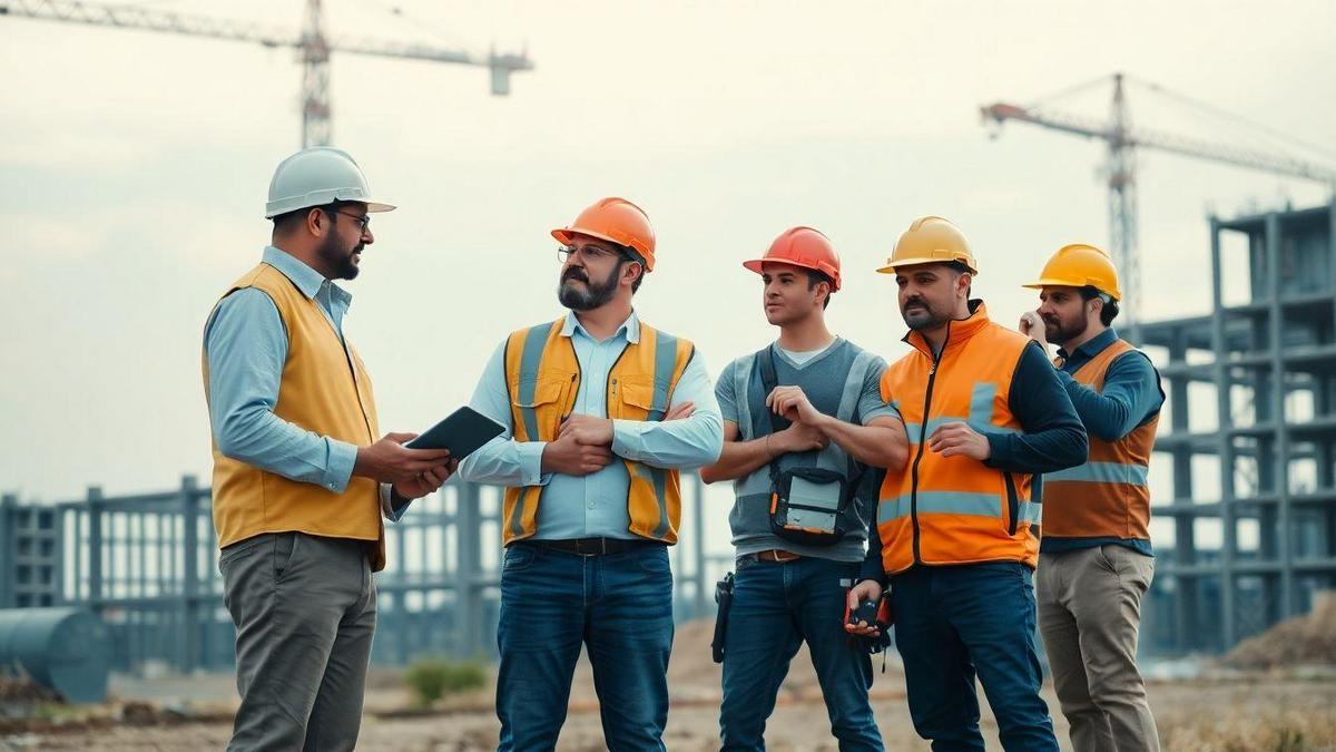 Como os Salários na Construção Civil variam por cargo