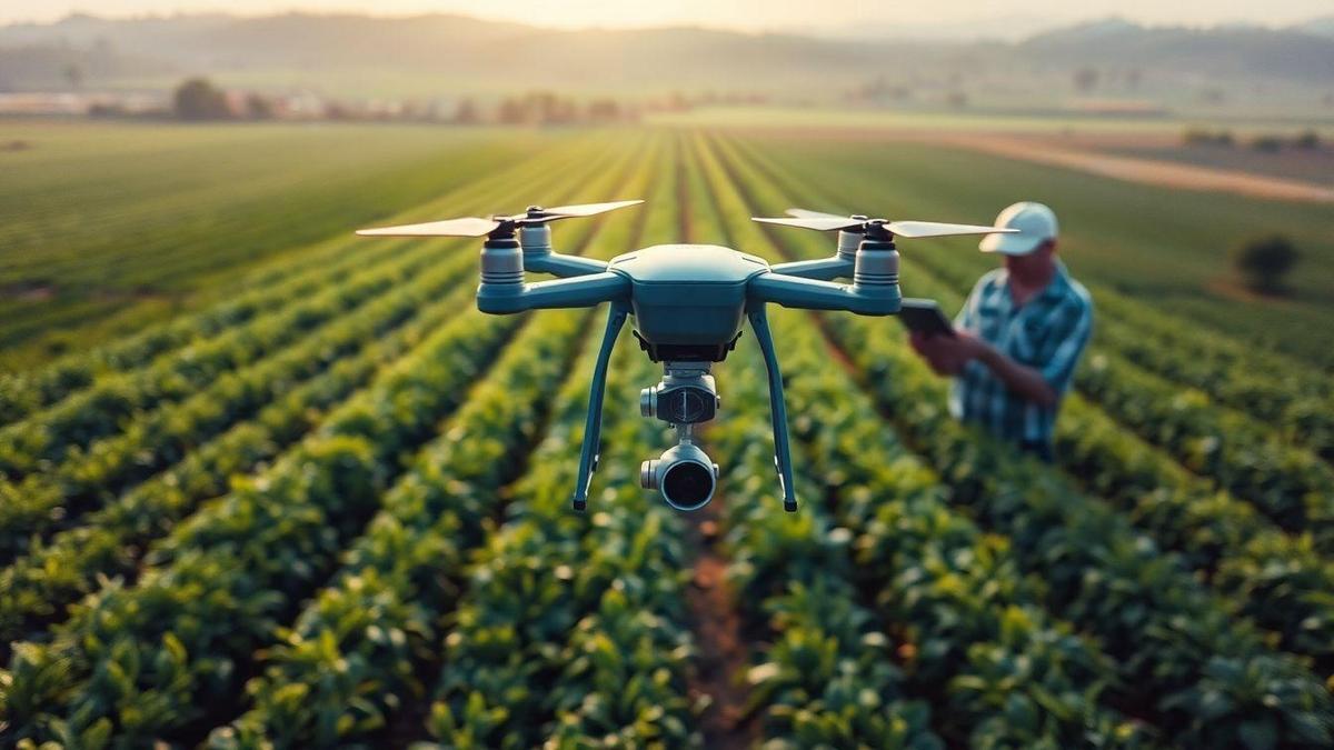 Drones agrícolas e teledetecção para monitoramento rápido