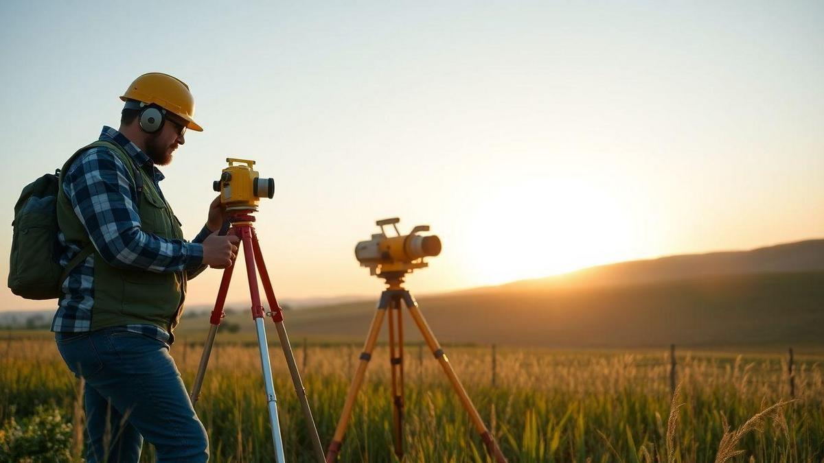 Exercícios de topografia práticos: treine nivelamento e medições