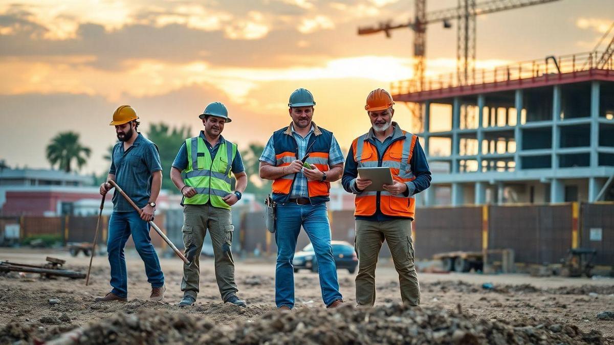 Faixa salarial por função: salário pedreiro, salário servente, salário mestre de obras e faixa salarial engenheiro civil