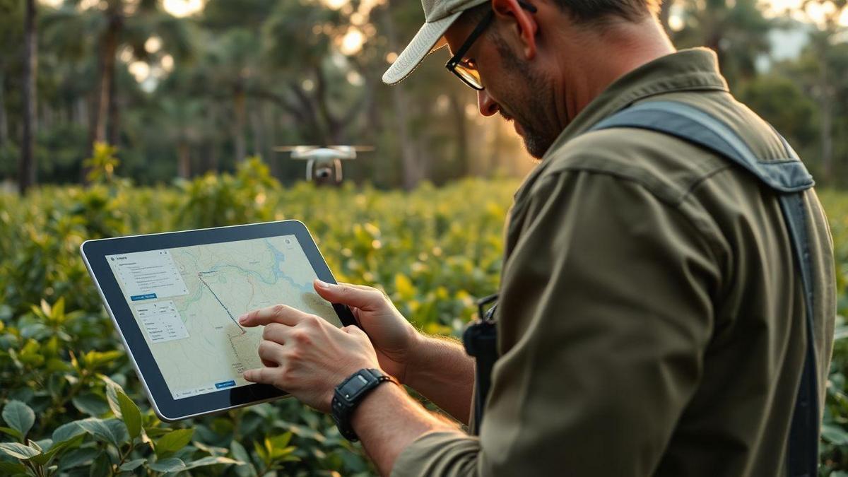 Gerenciamento de dados, GIS e integração no Inventário Florestal