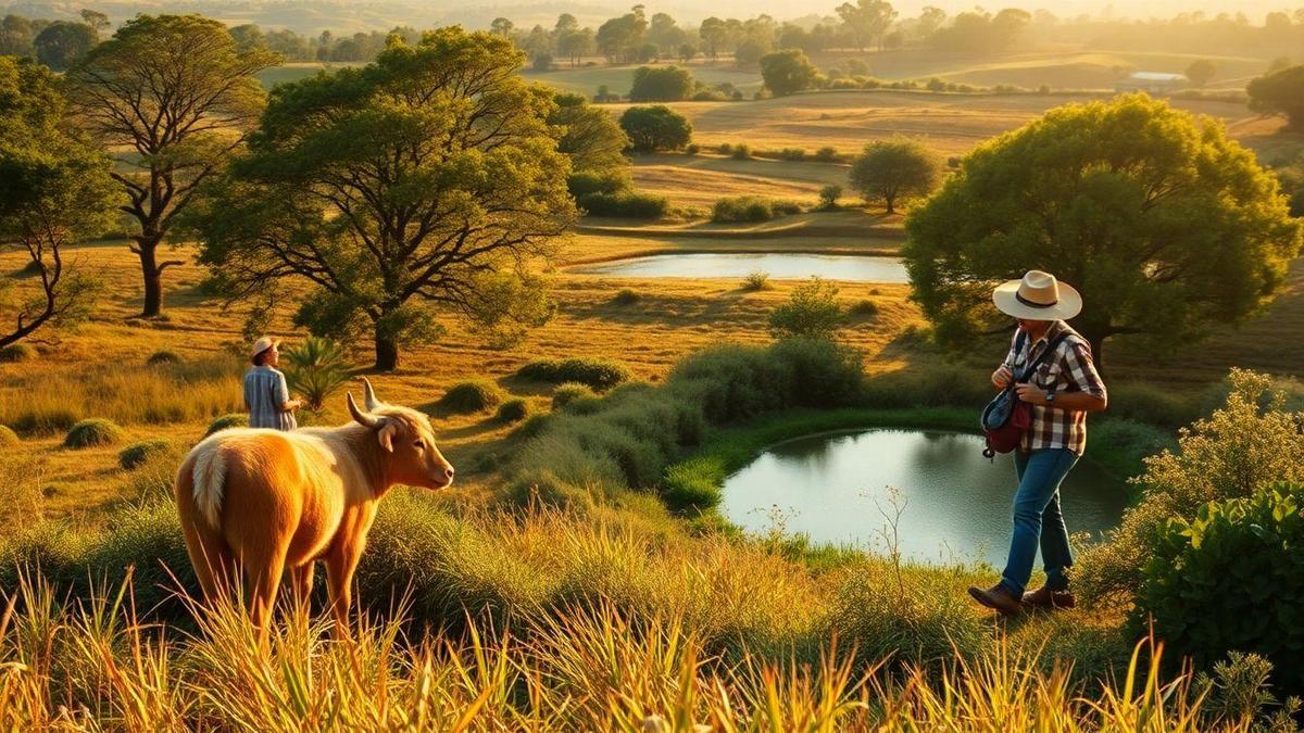 Integração de animais e manejo holístico