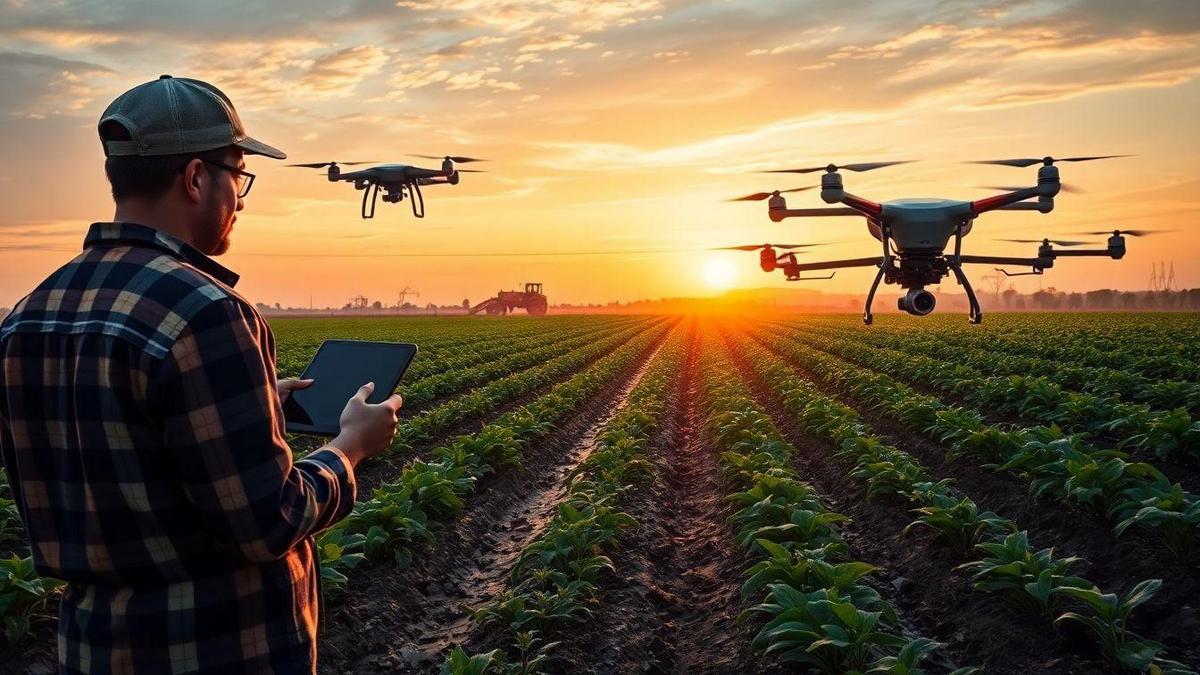 Sistemas ciberfísicos agrícolas e automação integrada