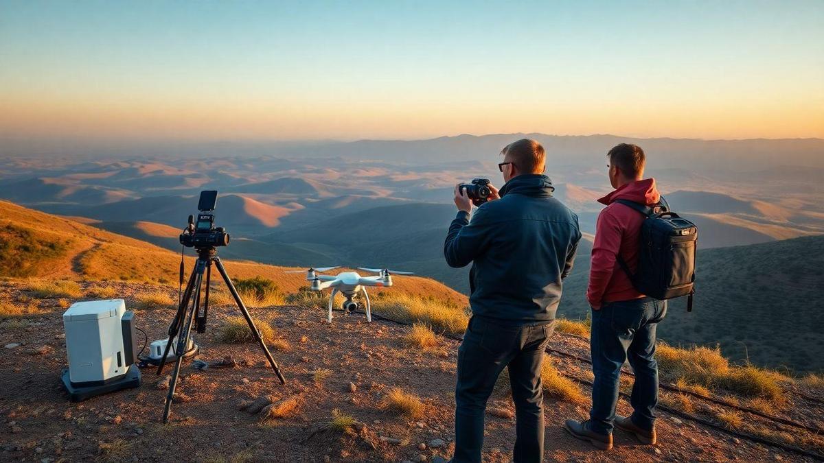 Avalie os equipamentos: estação total, GNSS e drones topográficos