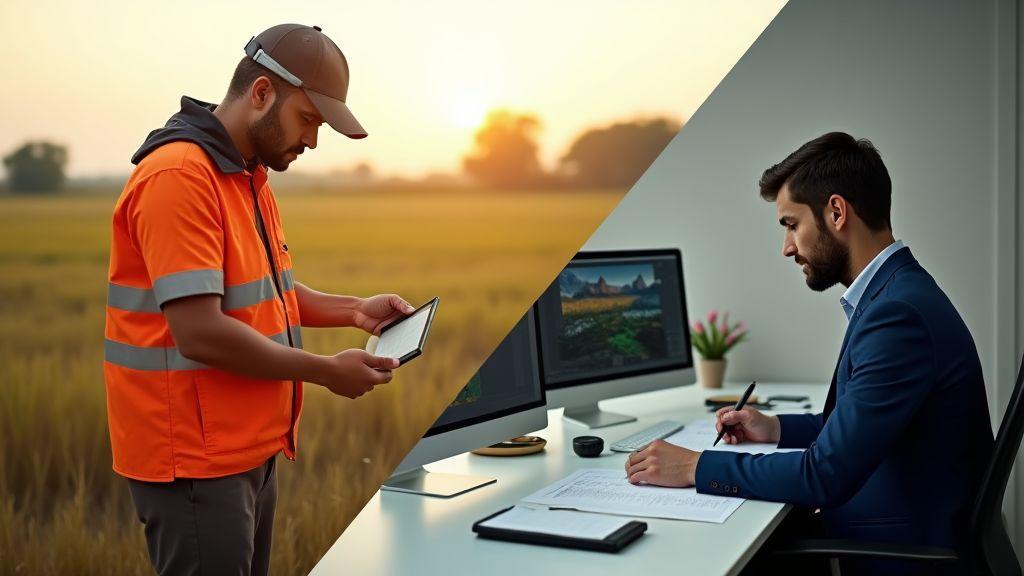 Boas práticas no campo e no escritório para aumentar precisão e exatidão