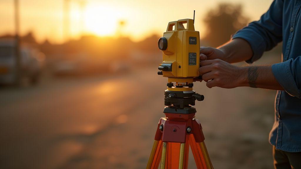 Calibração do nível: garantia de medições planimétricas corretas