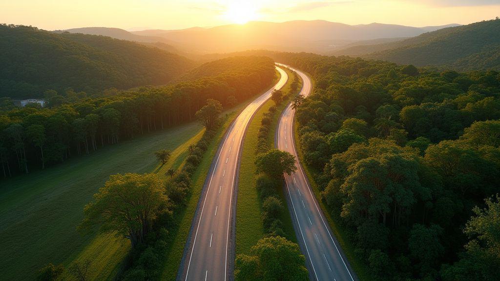 Como você define alinhamento horizontal e implanta curvas de transicao