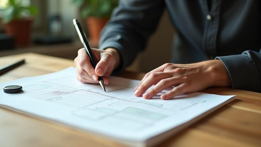 Como você elabora plantas para registro seguindo normas cartoriais