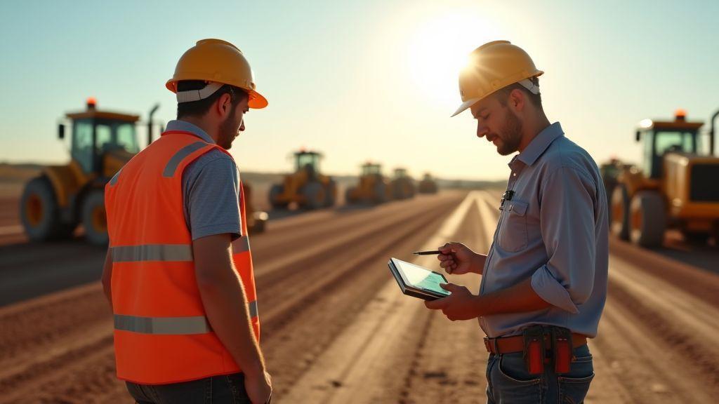 Como você integra GPS RTK e georreferenciamento no controle de obras
