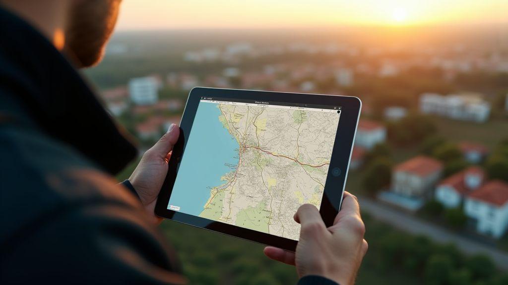 Como você integra o cadastro territorial na gestão das suas propriedades