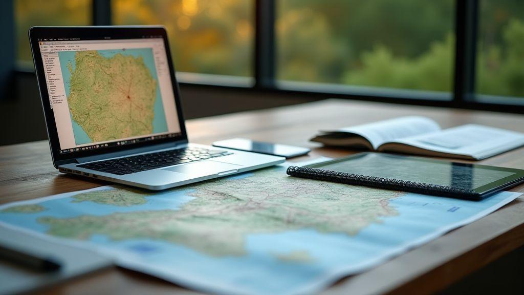 Do dado ao mapa: cartografia e sistemas de informação geográfica