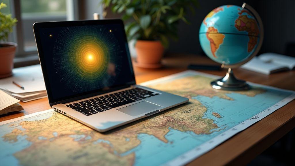 Impacto da escala e da área de estudo na escolha da projeção