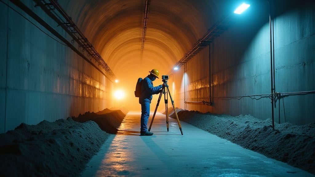 Métodos de levantamento topográfico aplicados em túneis