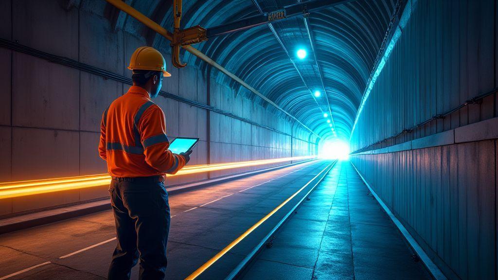 Nuvem de pontos e modelagem 3D para projetos subterrâneos