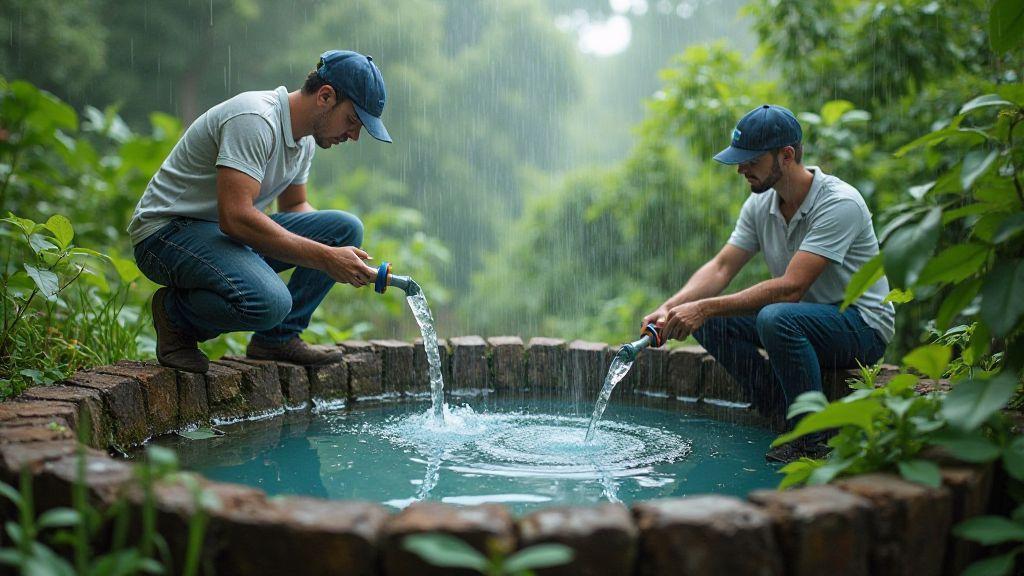 Armazenamento seguro e gestão da cisterna no seu sistema de captação de água da chuva