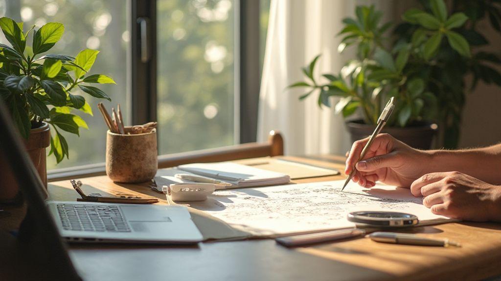 Como desenhar planta de casa à mão antes de migrar para o digital