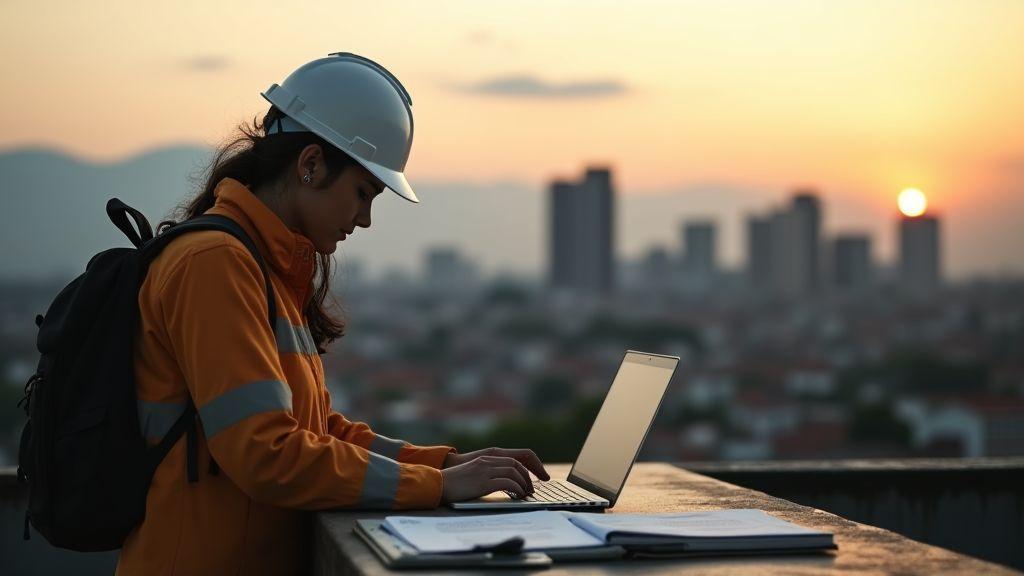Como montar seu portfólio para Topografia fora do Brasil