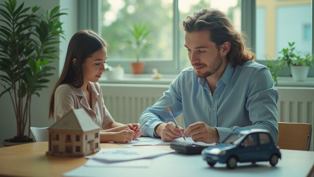 Comparando financiamento imobiliário e de veículos para você