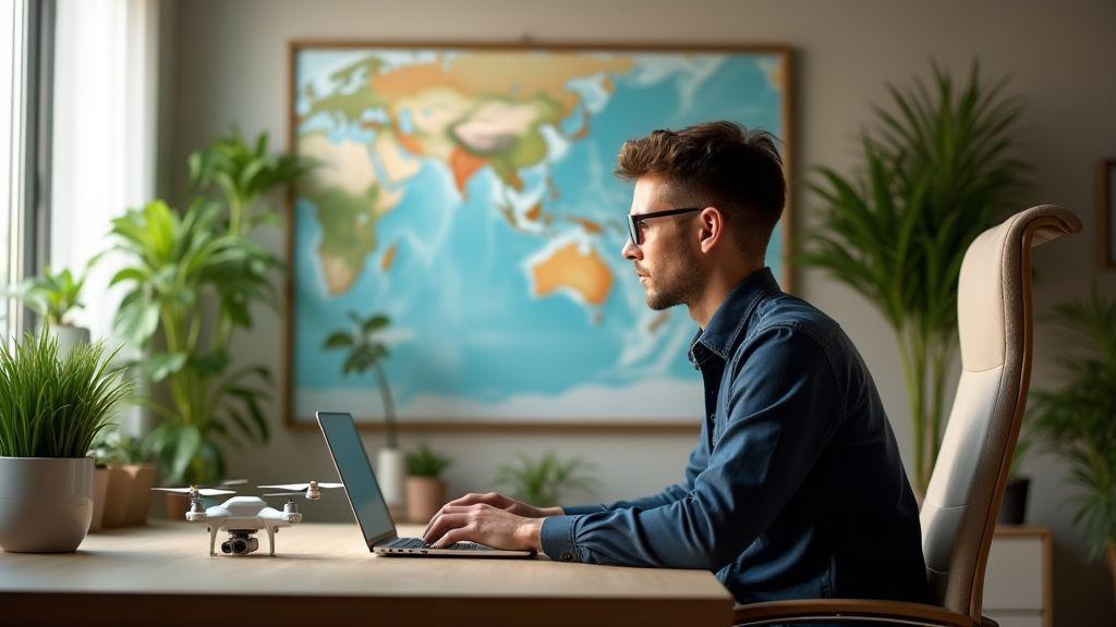 Consultoria home office e oportunidades profissionais em Trabalho Remoto em Topografia