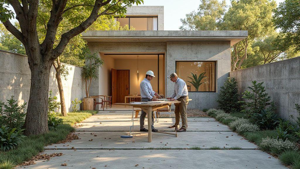 Economia no terreno: ajuste do projeto para baixar quanto custa construir um sobrado