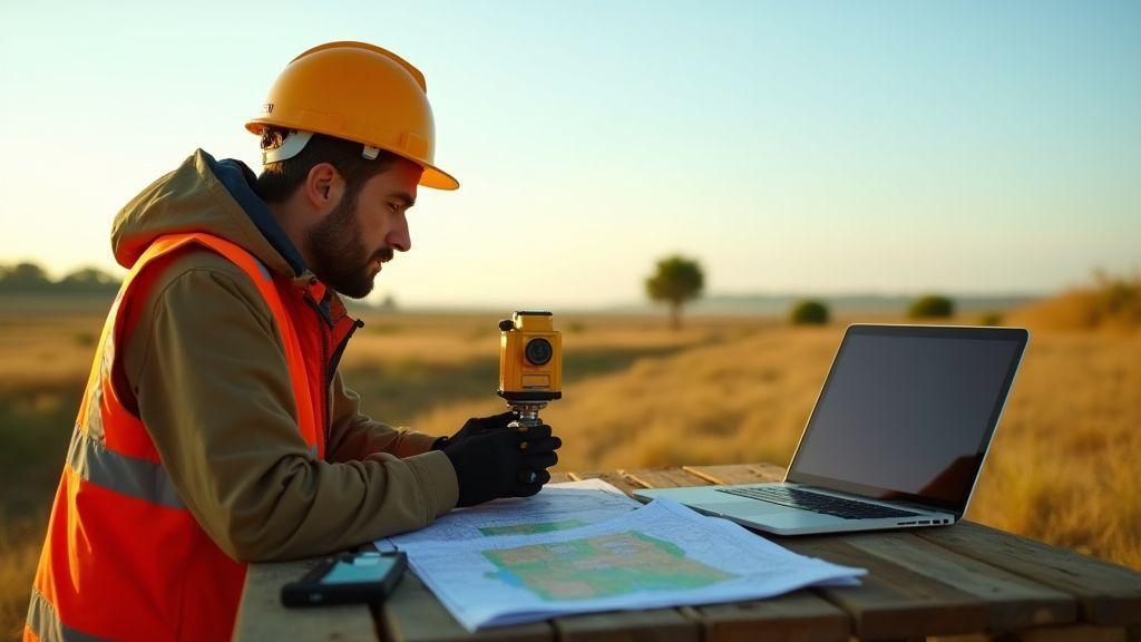 Habilidades procuradas em topógrafo: Georreferenciamento e normas de Cartografia