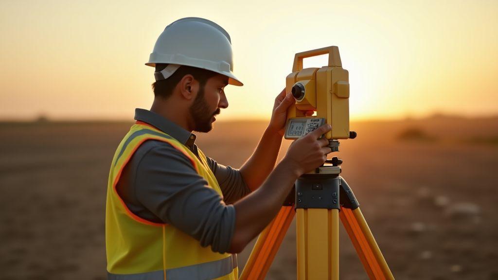 Habilidades procuradas em topógrafo: operação de Estação total e precisão em campo