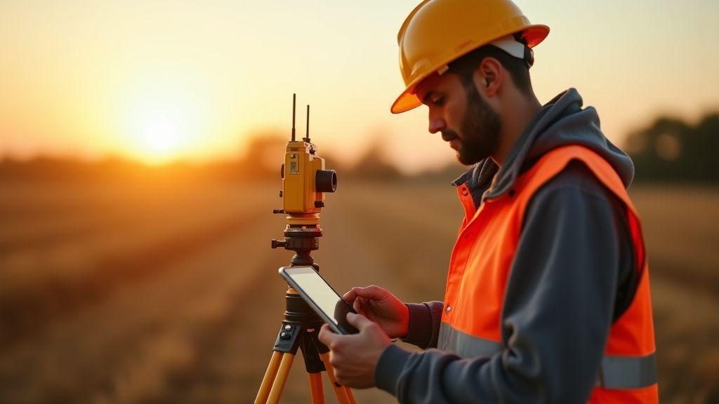 Habilidades procuradas em topógrafo: uso de GPS RTK para levantamento rápido