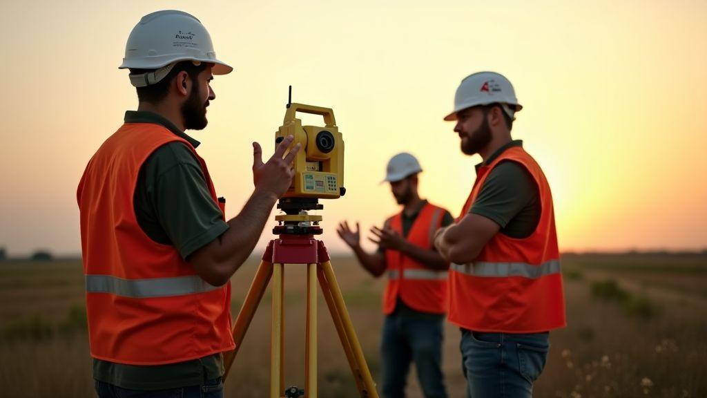 Liderança prática na Gestão de Equipe de Topografia em Campo