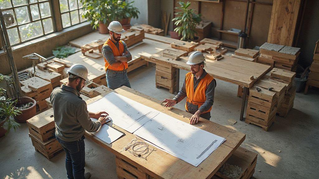 Lista de materiais de construção: organizar quantidades de materiais por etapa da obra