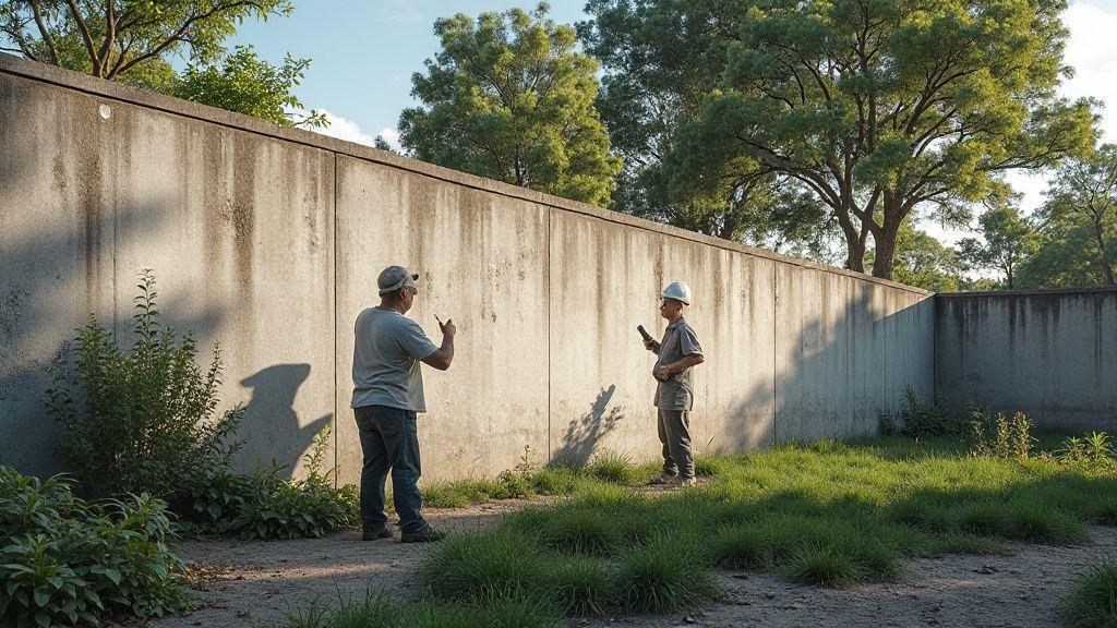 Muros de contenção para declive e proteção da estabilidade de taludes