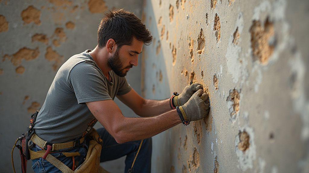 Passo a passo muro: preparação e marcação do local