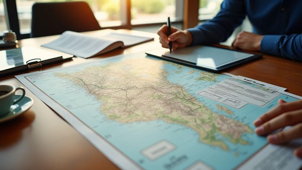 Planejamento de levantamentos: cronograma, métodos e recursos