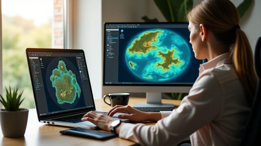 Processamento de dados e modelagem digital do terreno a partir de casa