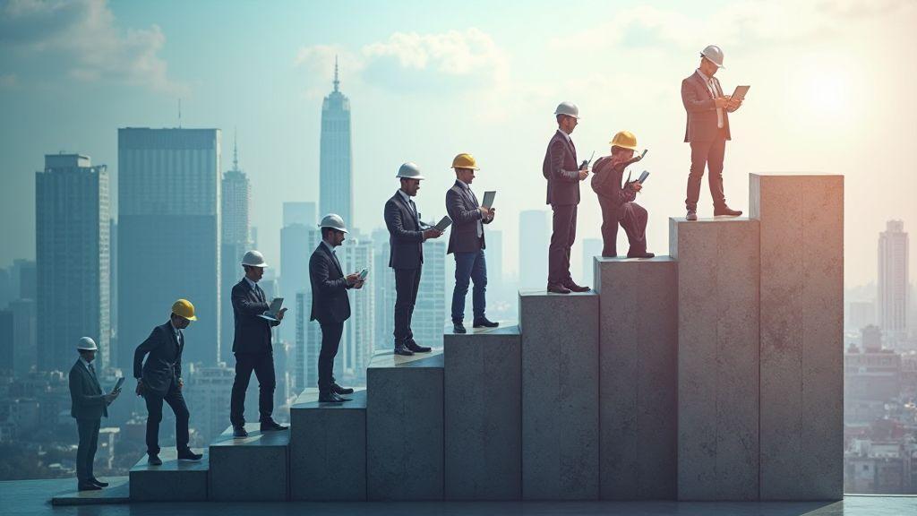 Salário inicial e progressão salarial entre os Tipos de Engenharia