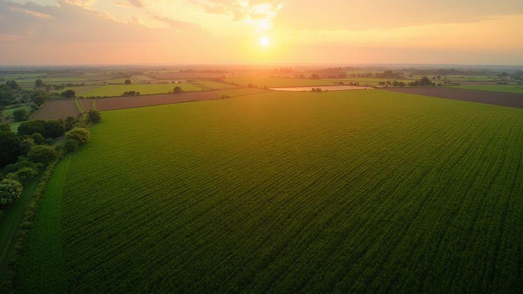 Sensoriamento remoto para monitoramento de culturas com satélites e drones