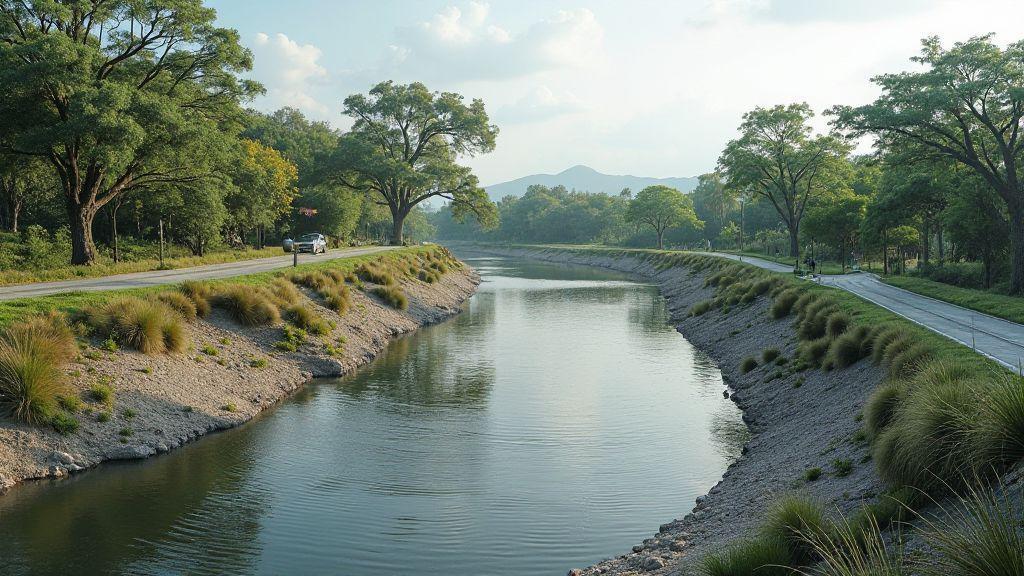 Sistemas de drenagem para controlar excesso de água