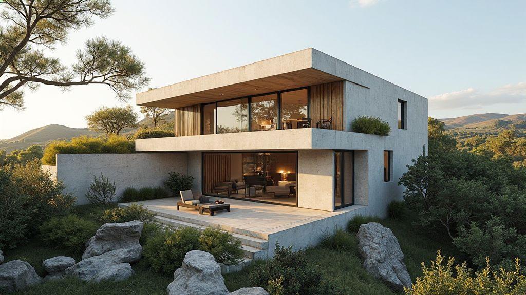 solucao-criativa-como-construir-uma-casa-em-terreno-declive-vantagens-arquitetonicas