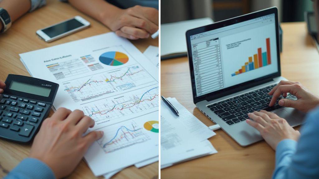 Uso da tabela de amortização e simuladores para comparar SAC e PRICE